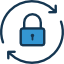 transparent lock icon